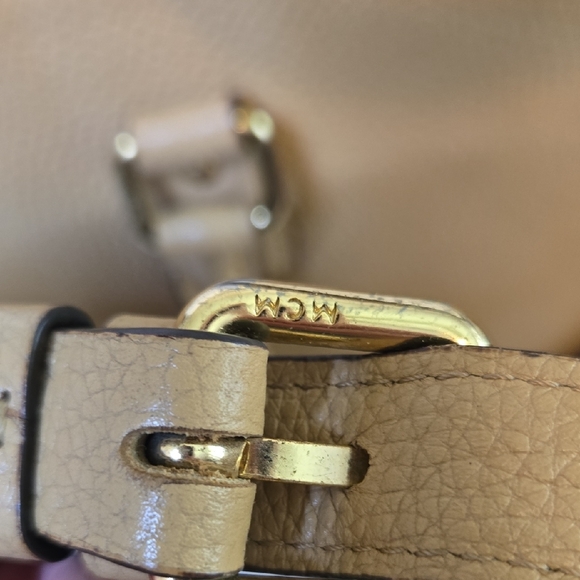 MCM Tan Satchel Bag - Picture 5 of 15